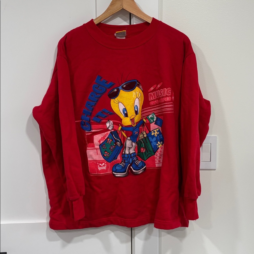 Vintage 90s Tweety Bird Sweatshirt